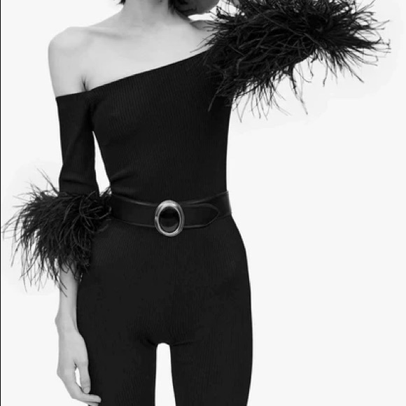 SAINT LAURENT HIGH-RISE RIB-KNIT CYCLISTE SHORTS, SZ S BLACK - Picture 12 of 16